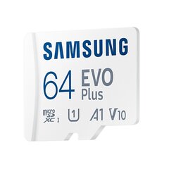 MemCard. Samsung MicroSDHC 64GB EVO Plus цена и информация | Карты памяти для фотоаппаратов, камер | pigu.lt