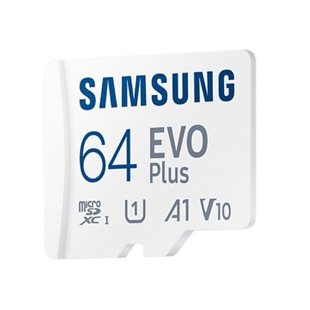 MemCard. Samsung MicroSDHC 64GB EVO Plus kaina ir informacija | Atminties kortelės fotoaparatams, kameroms | pigu.lt