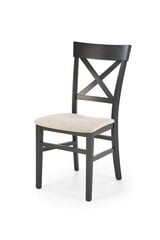 2-jų kėdžių komplektas Tutti, juodas/smėlio spalvos kaina ir informacija | Virtuvės ir valgomojo kėdės | pigu.lt