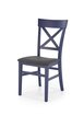 2-jų kėdžių komplektas Tutti, mėlynas/juodas