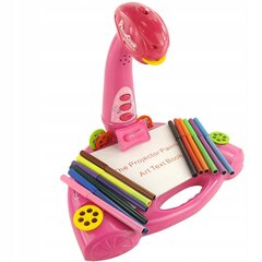 Piešimo projektorius 8578R, rožinis цена и информация | Игрушки для девочек | pigu.lt
