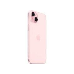 Apple iPhone 15 Plus 17 cm (6.7") Dviguba SIM jungtis iOS 17 5G C tipo USB 128 GB Rožinė kaina ir informacija | Mobilieji telefonai | pigu.lt