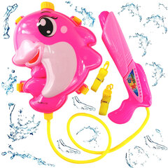 Vandens šautuvas - kuprinė delfinas 130 kaina ir informacija | Vandens, smėlio ir paplūdimio žaislai | pigu.lt