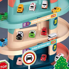 Automobilių trasos kalnelis su automobilių keltuvu vaikams kaina ir informacija | Žaislai berniukams | pigu.lt