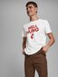 Jack & Jones marškinėliai vyrams, balti kaina ir informacija | Vyriški marškinėliai | pigu.lt