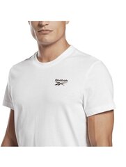 Marškinėliai vyrams Reebok GL3146, balti kaina ir informacija | Vyriški marškinėliai | pigu.lt