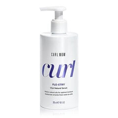 Увлажняющий сыворотка для блестящих кудрей Curl Wow Flo Entry Rich, 295 мл цена и информация | Средства для укрепления волос | pigu.lt