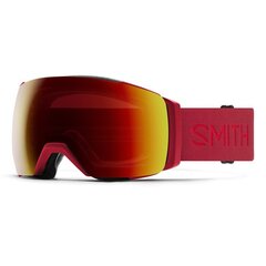 Slidinėjimo akiniai Smith I/O MAG XL Crimson, raudoni цена и информация | Лыжные очки | pigu.lt