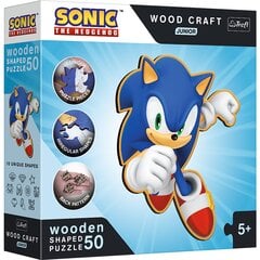 Medinė dėlionė Sonic Trefl, 50 d. kaina ir informacija | Dėlionės (puzzle) | pigu.lt