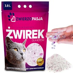 Silikoninis kačių kraikas Zwierzopasja, 3.8 L цена и информация | Наполнитель для кошек | pigu.lt