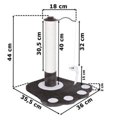 Draskyklė katėms Tolek, 44 cm kaina ir informacija | Draskyklės | pigu.lt