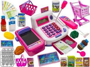 Žaislinis kasos aparatas su priedais Kontext kaina ir informacija | Žaislai mergaitėms | pigu.lt