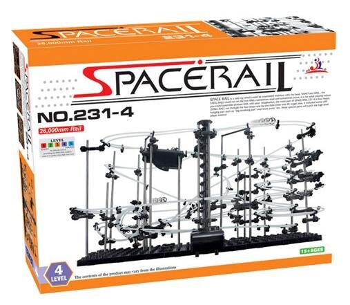 Kamuoliukų trasa SpaceRail - 4 lygio, 25 m. kaina ir informacija | Žaislai berniukams | pigu.lt