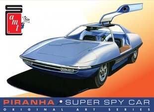 Klijuojamas modelis Piranha Spy Car Original Art Series, pilkas kaina ir informacija | Klijuojami modeliai | pigu.lt
