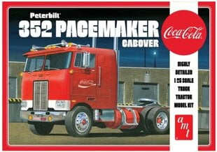 Klijuojams modelis Peterbilt 352 Pacemaker AMT, raudonas kaina ir informacija | Klijuojami modeliai | pigu.lt