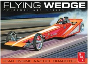 Klijuojamas modelis Flying Wedge Dragster AMT, raudonas kaina ir informacija | Klijuojami modeliai | pigu.lt