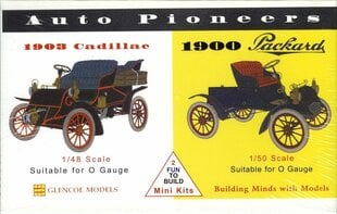 Klijuojams modelis Auto Pioneers 1903 Cadillac Packard, juodas kaina ir informacija | Klijuojami modeliai | pigu.lt