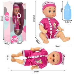 Lėlė kūdikis MalPlay, 37 cm kaina ir informacija | Žaislai mergaitėms | pigu.lt