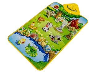 Edukacinis muzikinis kilimėlis kūdikiams Happy Farm Yiqu kaina ir informacija | Lavinamieji žaislai | pigu.lt