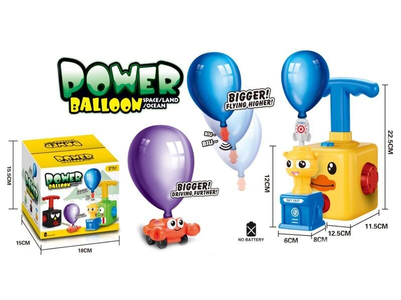 Oro balionų žaidimas su antimis kaina ir informacija | Lavinamieji žaislai | pigu.lt