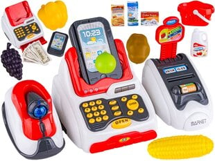 Vaikiškas kasos aparatas su priedais kaina ir informacija | Žaislai mergaitėms | pigu.lt