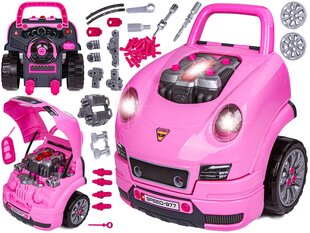 Vaikiškas mechaniko rinkinys ChRLD, rožinis kaina ir informacija | Žaislai berniukams | pigu.lt
