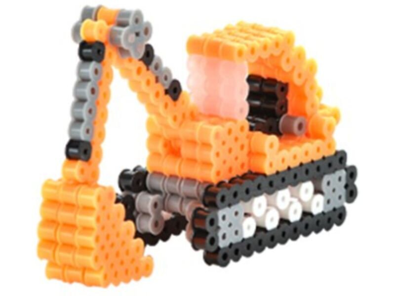 Lyginimo karoliukų kūrybinis rinkinys 3D Sunkvežimiai DK, 3000 d. цена и информация | Lavinamieji žaislai | pigu.lt