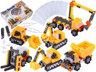 Lyginimo karoliukų kūrybinis rinkinys 3D Sunkvežimiai DK, 3000 d. kaina ir informacija | Lavinamieji žaislai | pigu.lt