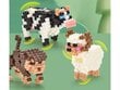 Lyginimo karoliukų kūrybinis rinkinys 3D Gyvūnai DK, 3000 d. kaina ir informacija | Lavinamieji žaislai | pigu.lt