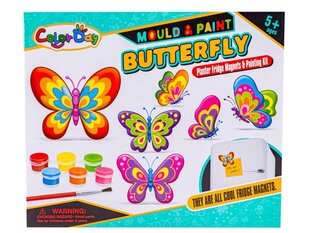 Kūrybinis magnetų gamybos rinkinys Color Day Butterfly kaina ir informacija | Lavinamieji žaislai | pigu.lt