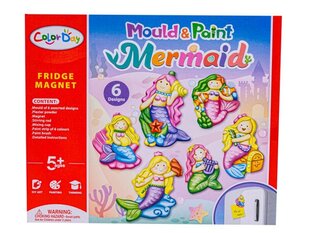 Kūrybinis magnetų gamybos rinkinys Color Day Mermaid kaina ir informacija | Lavinamieji žaislai | pigu.lt