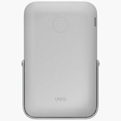 UNIQ Powerbank Hoveo 5000mAh USB-C 20W PD Fast charge Wireless Magnetic szary|charcoal grey цена и информация | Зарядные устройства Power bank | pigu.lt