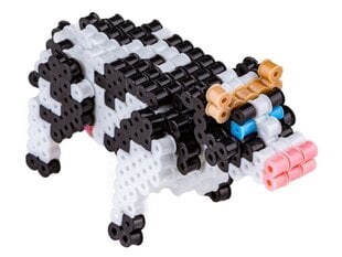 Lyginimo karoliukų kūrybinis rinkinys 3D karvė DK, 492 d. kaina ir informacija | Lavinamieji žaislai | pigu.lt