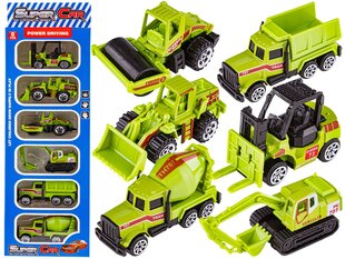 Žaislinių automobilių rinkinys Chrld, 6 vnt. kaina ir informacija | Žaislai berniukams | pigu.lt