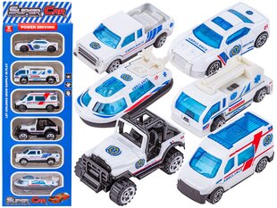 Automobilių rinkinys Super Car, baltas kaina ir informacija | Žaislai berniukams | pigu.lt