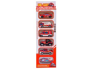 Automobilių rinkinys Super Car, raudonas kaina ir informacija | Žaislai berniukams | pigu.lt