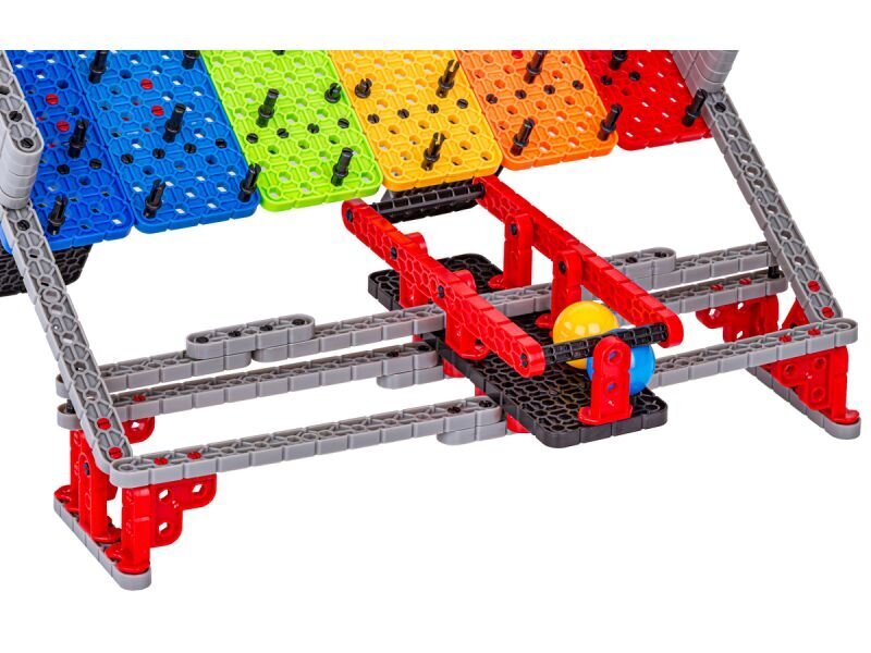 Konstruktorius kamuoliukų trasa, 477 d. kaina ir informacija | Konstruktoriai ir kaladėlės | pigu.lt