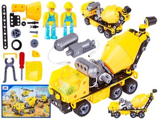 Statybinės mašinos konstruktorius 6in1, 193 d. kaina ir informacija | Žaislai berniukams | pigu.lt