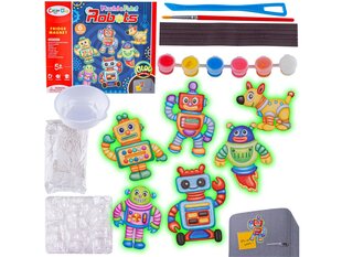 Kūrybinis magnetų gamybos rinkinys Color Day Robots kaina ir informacija | Lavinamieji žaislai | pigu.lt