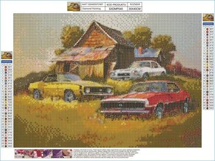 Deimantinė mozaika Chevrolet Camaro, 40x30cm kaina ir informacija | Deimantinės mozaikos | pigu.lt
