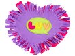 Kūrybinis pagalvėlės siuvimo rinkinys New Babylon Širdelė kaina ir informacija | Lavinamieji žaislai | pigu.lt