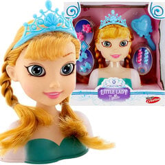 Lėlės galva šukuosenoms su priedais Mega Creative Mažoji ponia Nella kaina ir informacija | Žaislai mergaitėms | pigu.lt