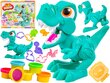 Kūrybinis rinkinys su plastilino mase Happy Toys Dinosaur kaina ir informacija | Lavinamieji žaislai | pigu.lt