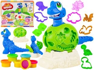 Kūrybinis rinkinys su plastilino mase Happy Toys Dinosaur kaina ir informacija | Lavinamieji žaislai | pigu.lt