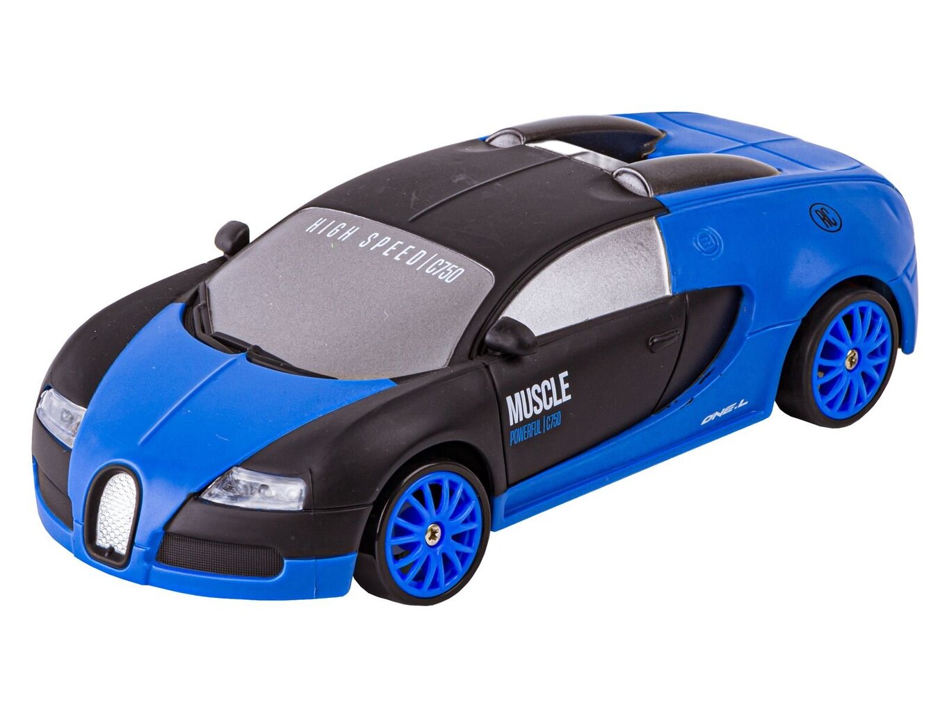 RC drifto automobilis blue Bugatti vaikams kaina ir informacija | Žaislai berniukams | pigu.lt