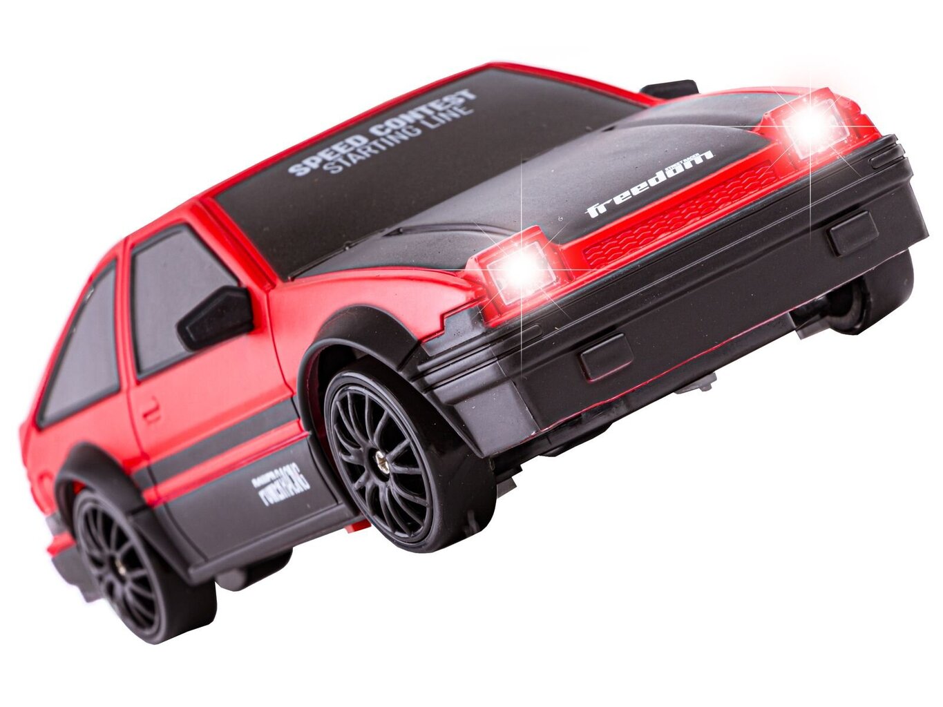 RC drifto automobilis 4WD Red Toyota kaina ir informacija | Žaislai berniukams | pigu.lt