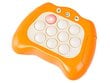 Elektroninis žaislas Pop IT Sensory, oranžinis цена и информация | Stalo žaidimai, galvosūkiai | pigu.lt