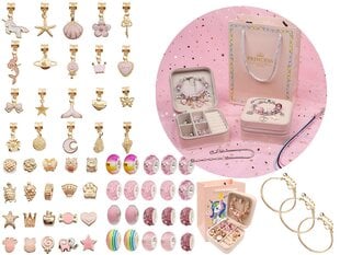 Vaikiškas juvelyrinių dirbinių rinkinys Pink Shades kaina ir informacija | Žaislai mergaitėms | pigu.lt