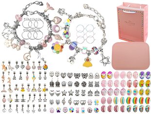 Papuošalų gaminimo rinkinys Rainbow Pink Mix kaina ir informacija | Lavinamieji žaislai | pigu.lt