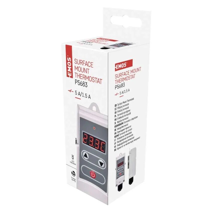 Skaitmeninis kontaktinis termostatas EMOS P5683 цена и информация | Laikmačiai, termostatai | pigu.lt